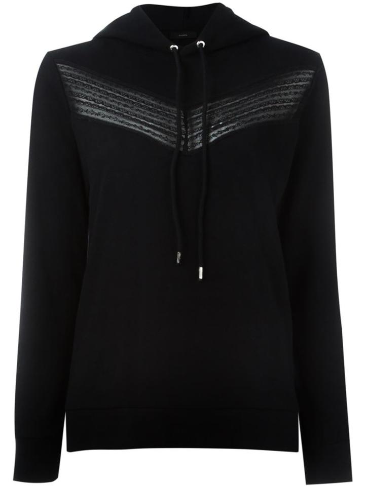Diesel 'f-milky-l' Hoodie, Women's, Size: Large, Black, Cotton