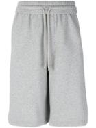 Off-white Graphic Print Sweatshorts - Grey