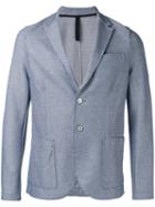 Harris Wharf London Patterned Blazer, Men's, Size: 46, Blue, Cotton