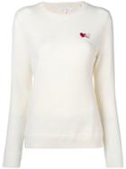 Chinti & Parker Logo Sweater - Neutrals