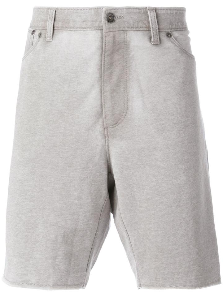 John Varvatos - Bermuda Shorts - Men - Polyester/cotton - L, Grey, Polyester/cotton