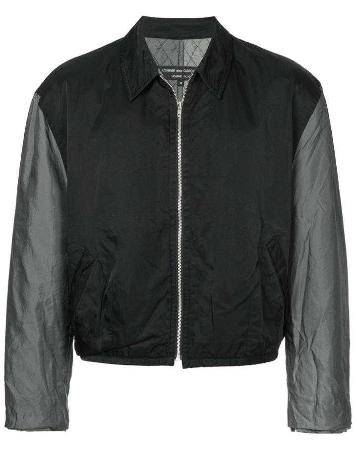 Comme Des Garçons Vintage Cropped Zipped Jacket - Black