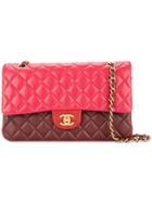 Chanel Vintage Double Flap Chain Bag - Red