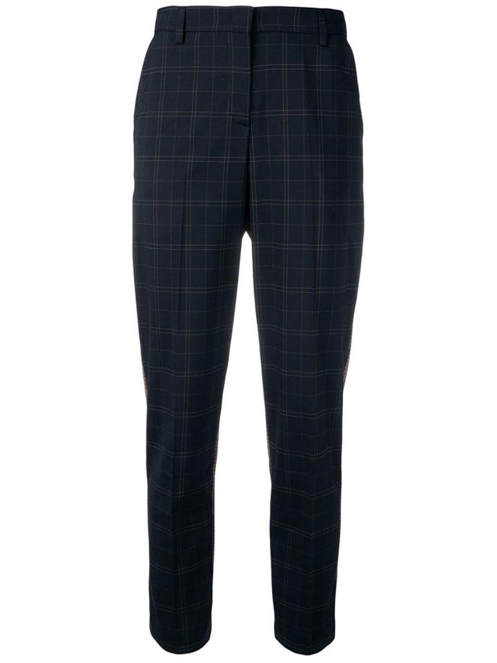Essentiel Antwerp Two Tone Tailored Trousers - Neutrals