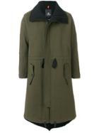 Tom Rebl Drawstring Waist Coat - Green
