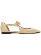 Jimmy Choo Vanessa Flat Ballerinas - Metallic