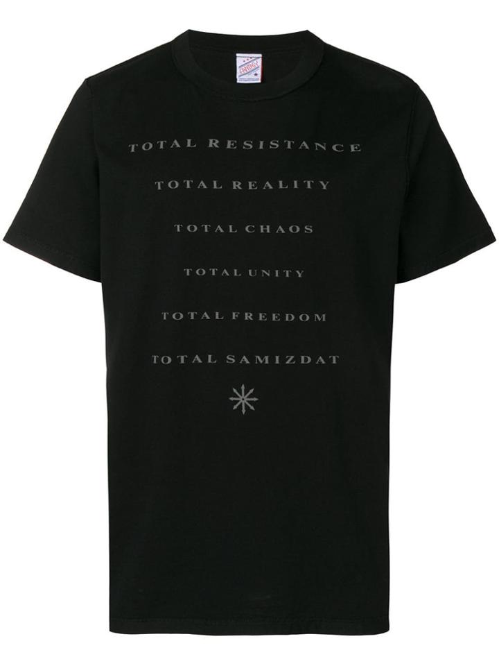 Yang Li Reflective T-shirt - Black