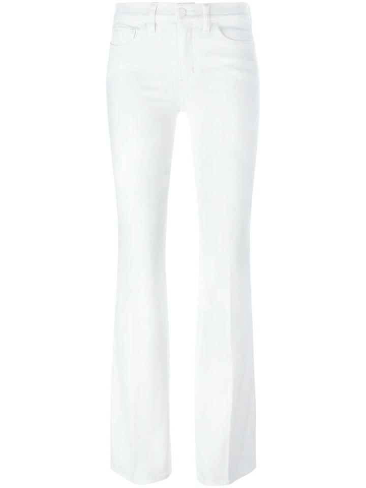 Tory Burch Flared Jeans - White