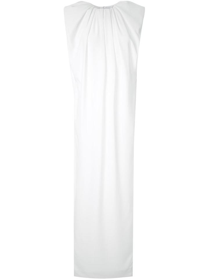 Zaid Affas Structured Shoulder Column Dress
