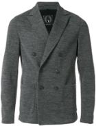 T Jacket Double Breasted Jacket - Grey