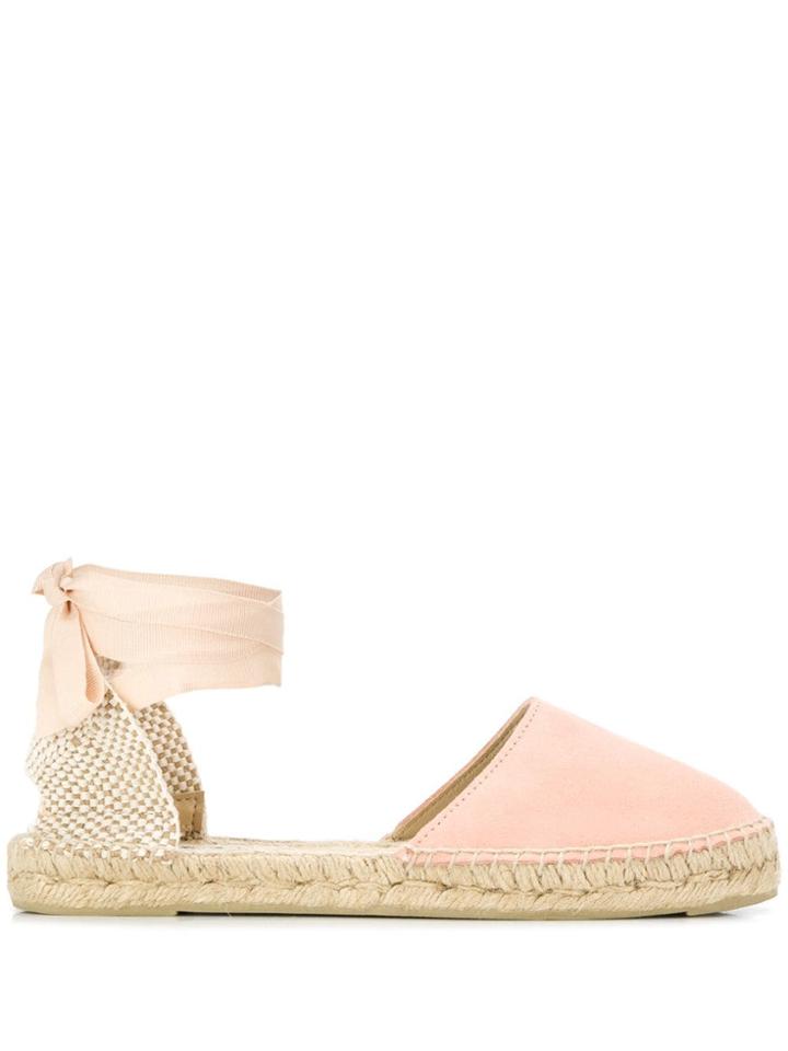 Manebi Hamptons Espadrilles - Pink