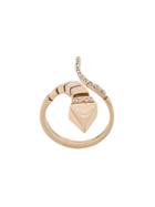 Anapsara Snake Shaped Ring - Gold