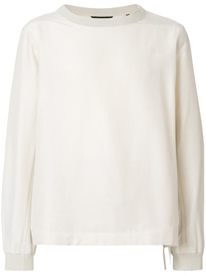 Ermenegildo Zegna Boxy Sweatshirt - Nude & Neutrals
