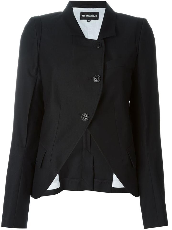 Ann Demeulemeester Blanche Slit Sleeve Blazer