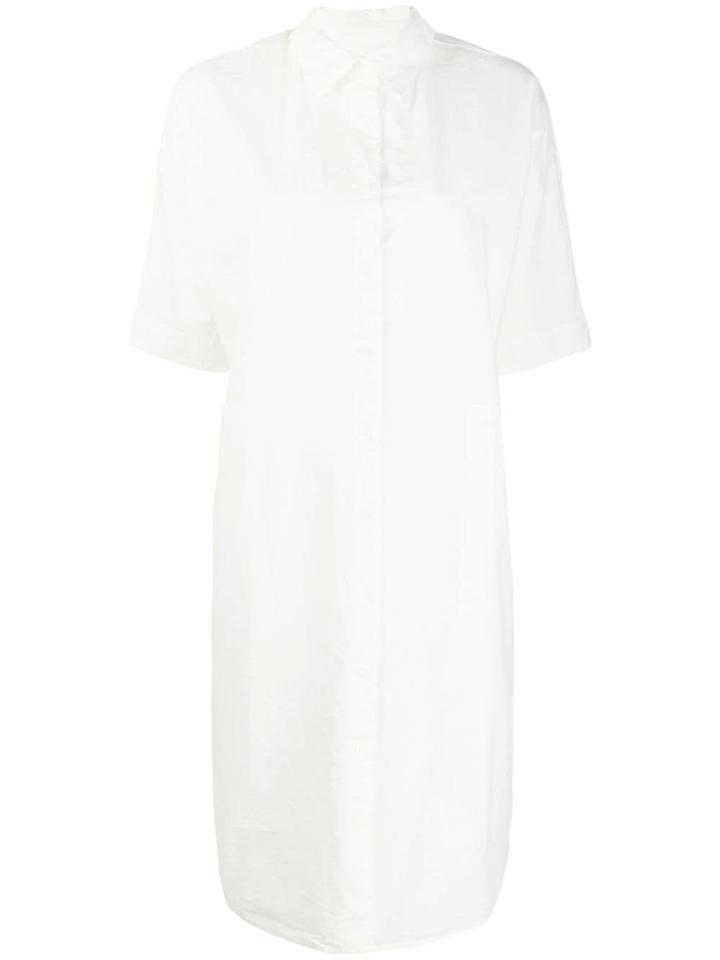 Casey Casey Short-sleeved Shirt Dress - White
