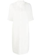 Casey Casey Short-sleeved Shirt Dress - White