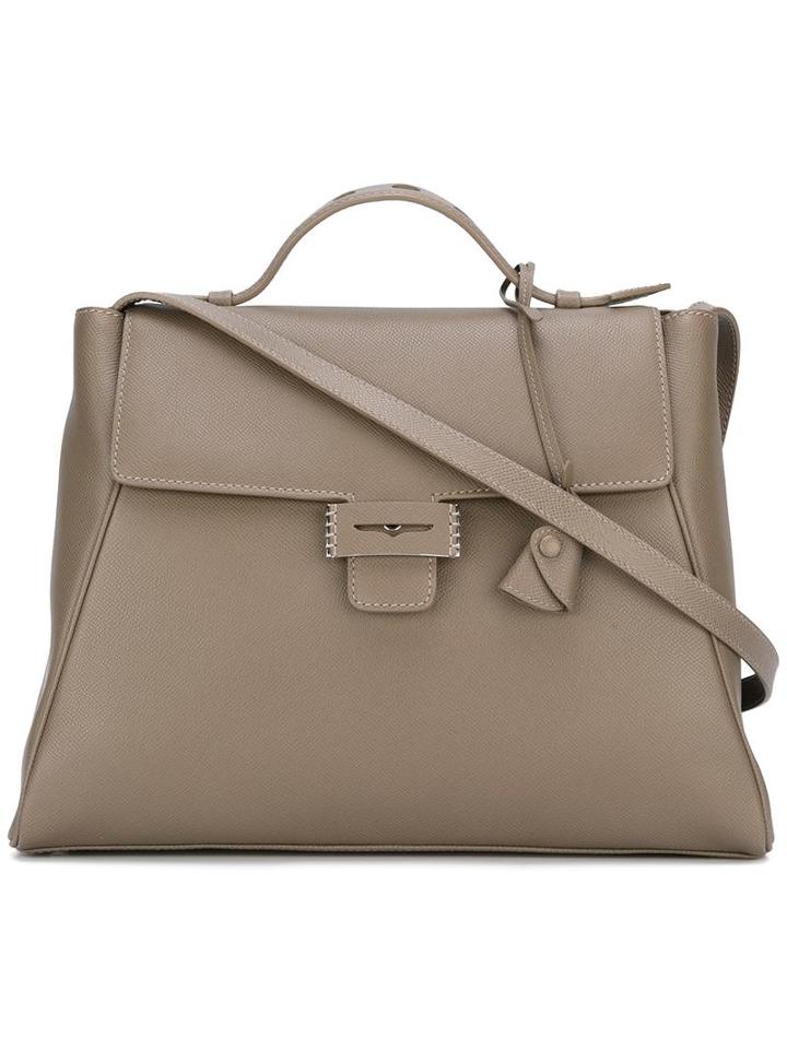 Myriam Schaefer 'baby Byron' Crossbody Bag, Women's, Grey, Leather