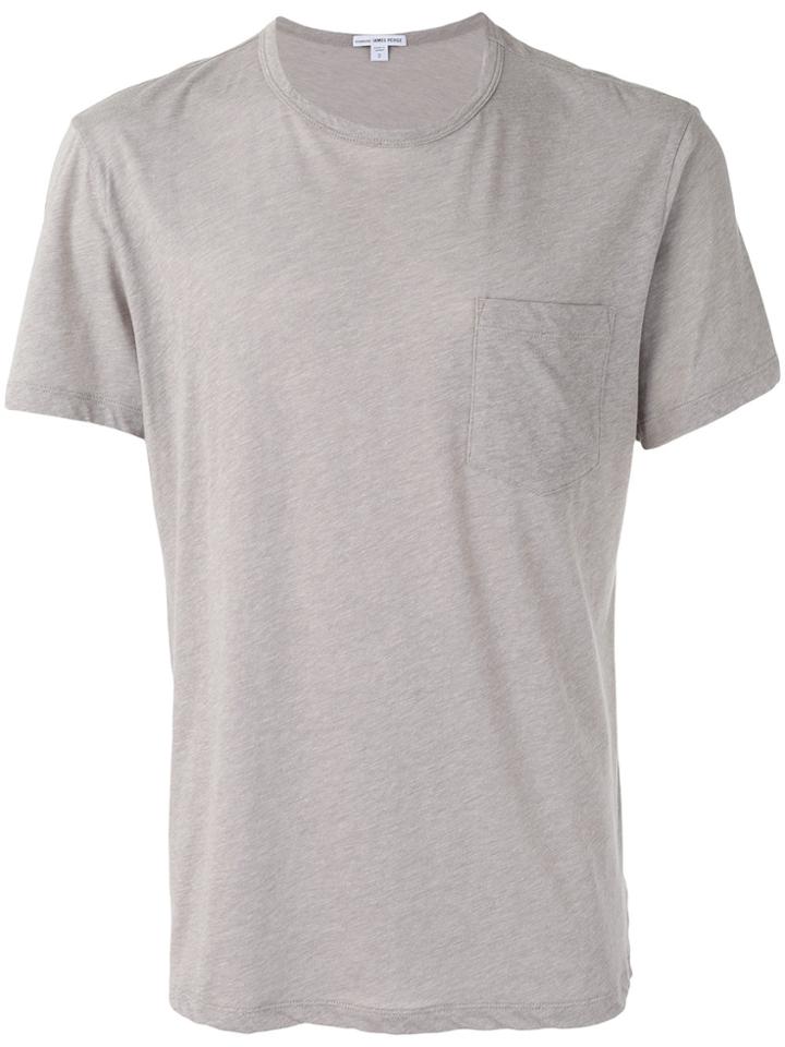 James Perse Chest Pocket T-shirt - Nude & Neutrals