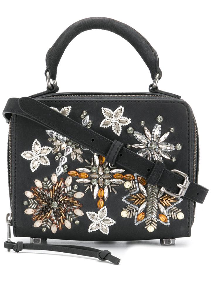 Rebecca Minkoff Embellished Box Cross Body Bag - Black