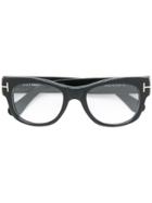 Tom Ford Eyewear Oversized Square-frame Glasses - Black