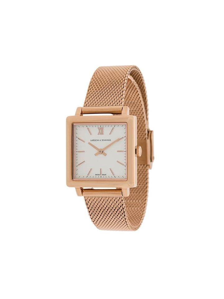 Larsson & Jennings Ljxii Norse 34mm Milanese Watch - Gold