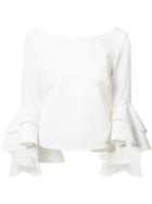 Andrea Bogosian Leather Top - Grey