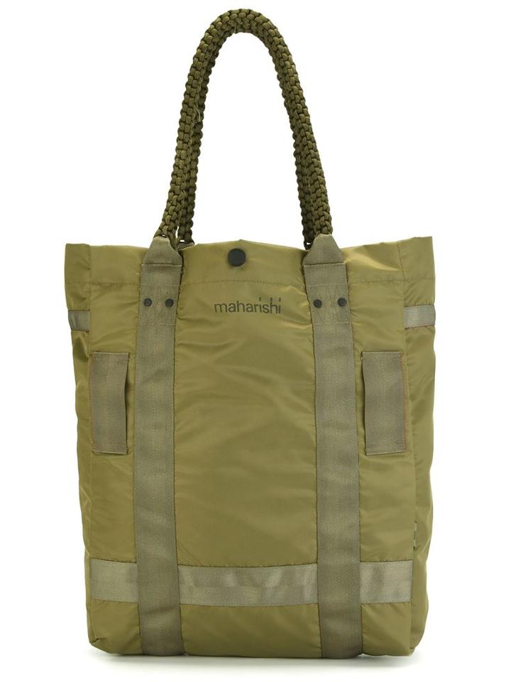 Maharishi 'maha' Tote, Adult Unisex, Green, Nylon