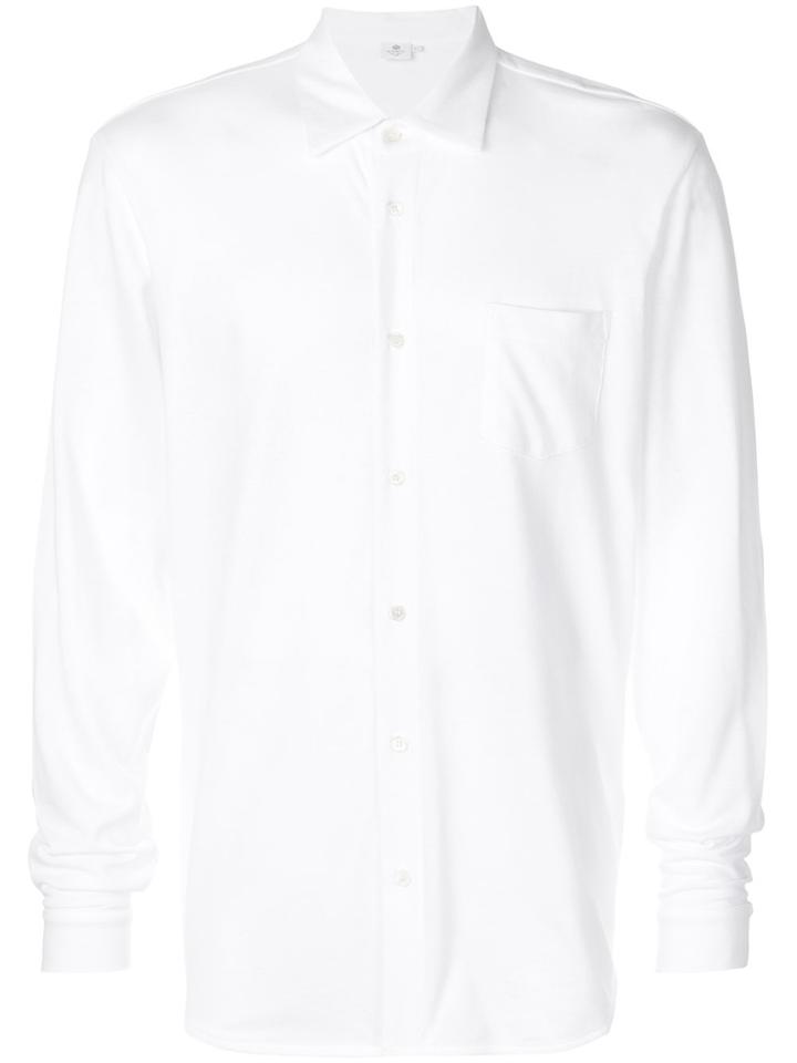 Sunspel Plain Shirt - White