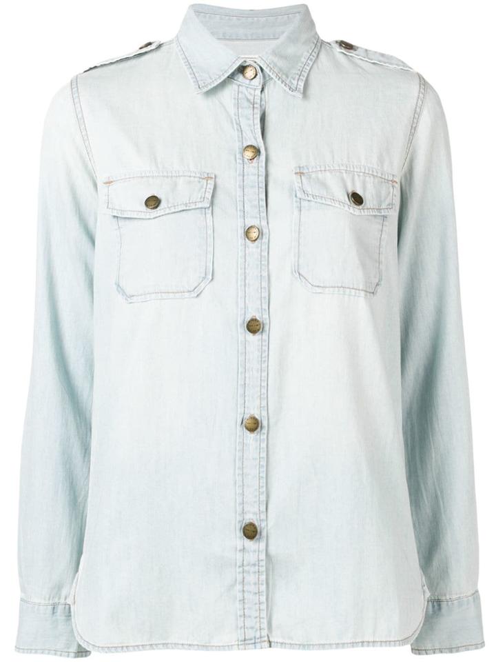 Current/elliott Safari Shirt - Blue