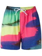 Àlg + Olympikus Oversize Printed Shorts - Multicolour