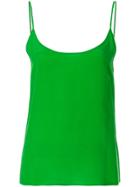 Capucci Spaghetti Strap Top - Green
