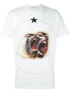 Givenchy Monkey Brothers Printed T-shirt, Men's, Size: Medium, White, Cotton