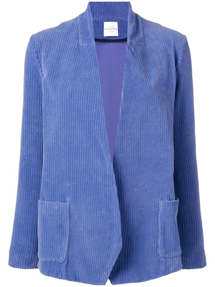 Roseanna Corduroy Blazer - Blue