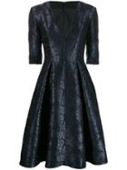 Talbot Runhof Torin Dress - Blue