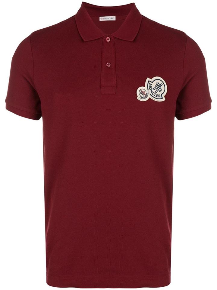Moncler Basic Polo Shirt - Red