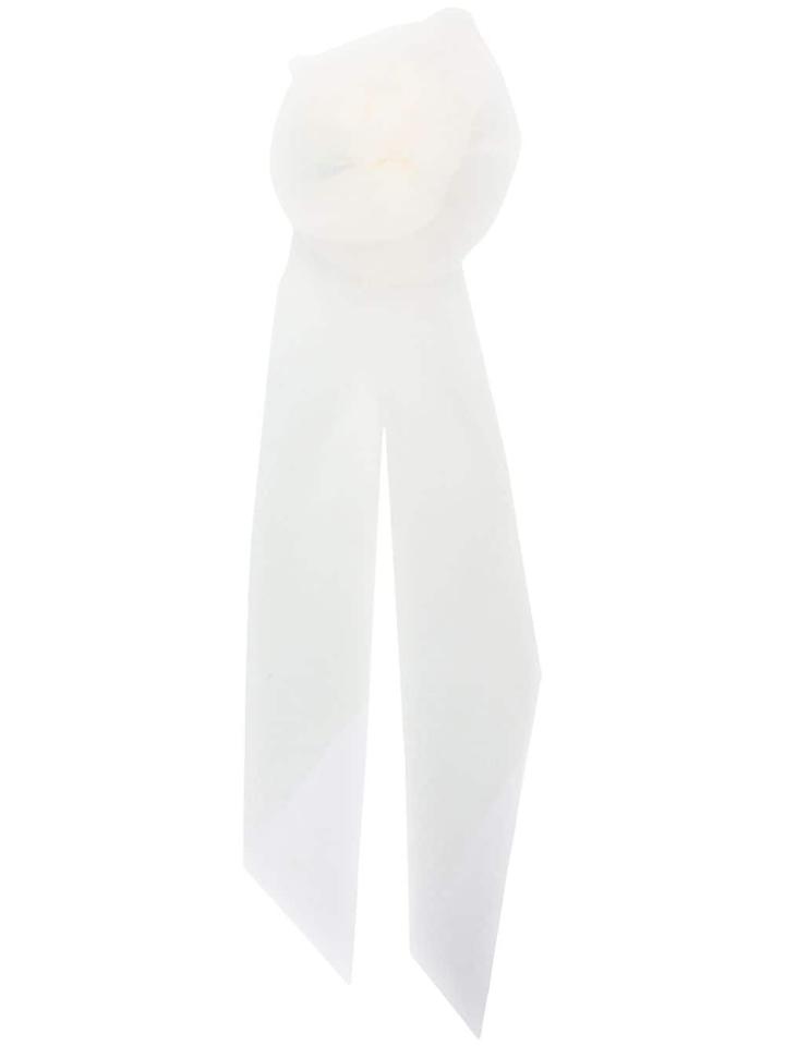Marc Jacobs Oversized Neck Flower - White