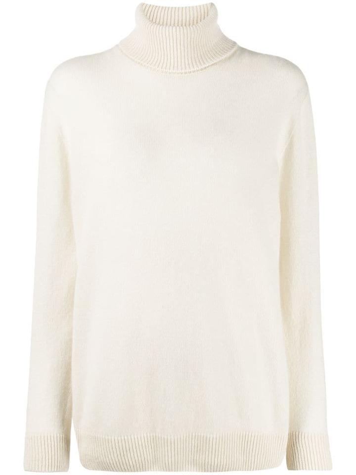 Stefano Mortari Roll Neck Jumper - Neutrals