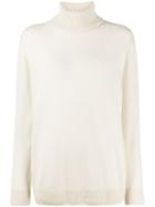 Stefano Mortari Roll Neck Jumper - Neutrals