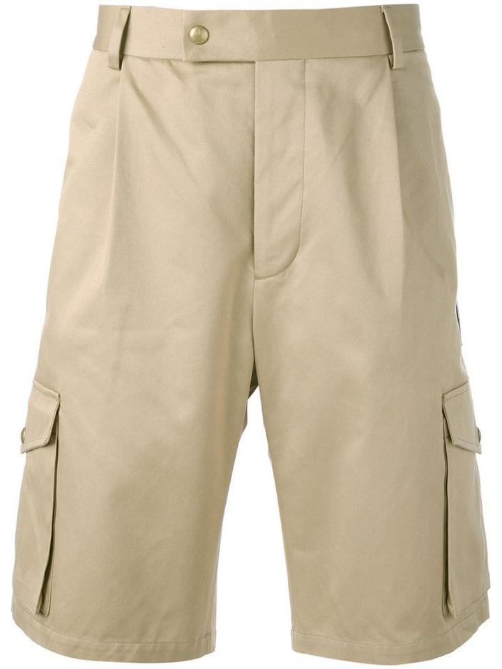 Moncler Classic Cargo Shorts - Neutrals