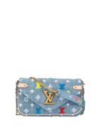 Louis Vuitton Pre-owned New Wave Chain Pouchette Wallet Bag - Blue