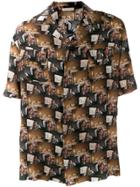 Triple Rrr Photo Print Shirt - Neutrals