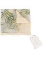 Forte Forte Leaf Printed Scarf - Nude & Neutrals