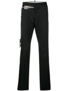 Dsquared2 Zip Tailored Trousers - Black