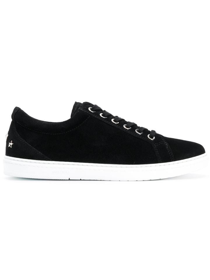 Jimmy Choo Cash Low-top Sneaker - Black