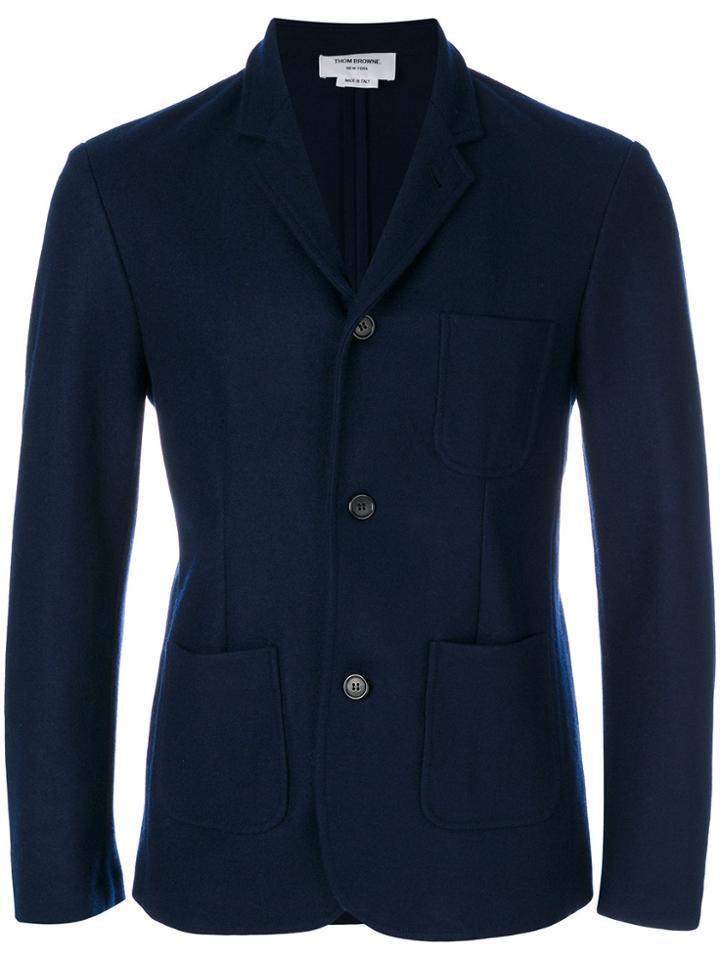 Thom Browne Sport Unlined Blazer - Blue