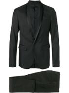Dsquared2 Silk Trimmed Dinner Suit - Black