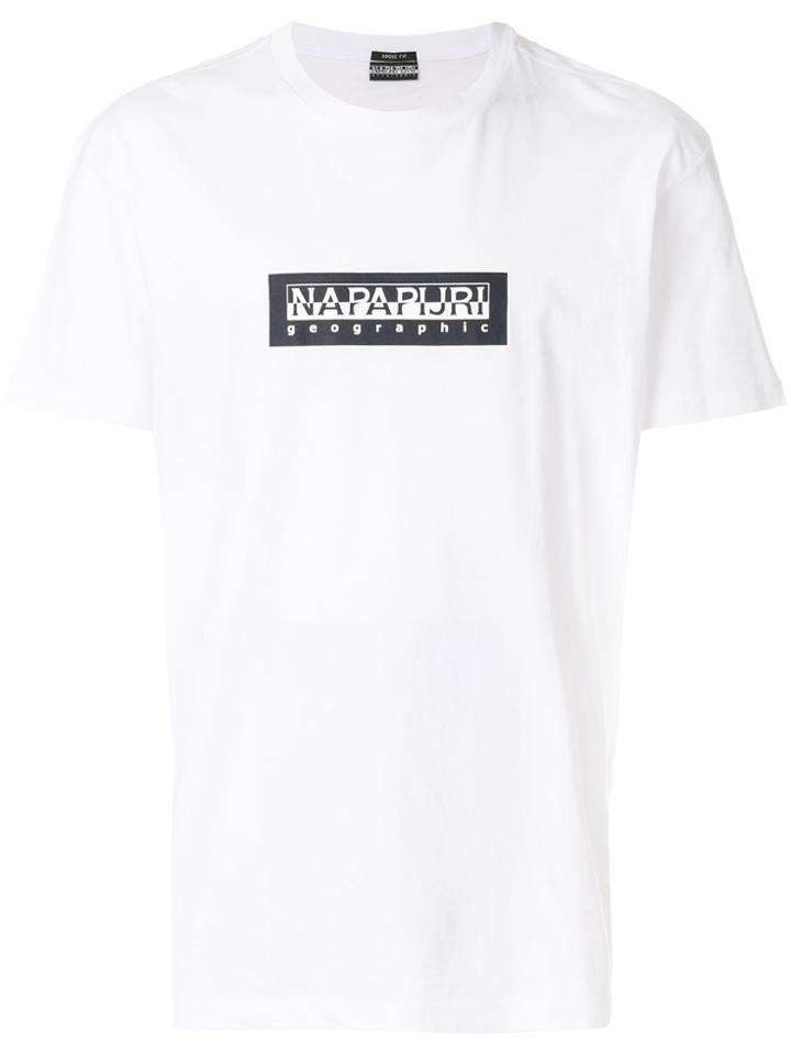 Napapijri Logo T-shirt - White