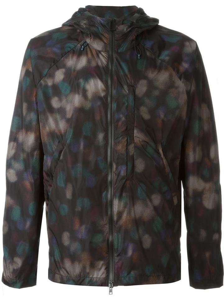 Ps Paul Smith Faded Print Hooded Jacket