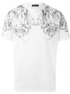 Versace Floral Baroque Print T-shirt