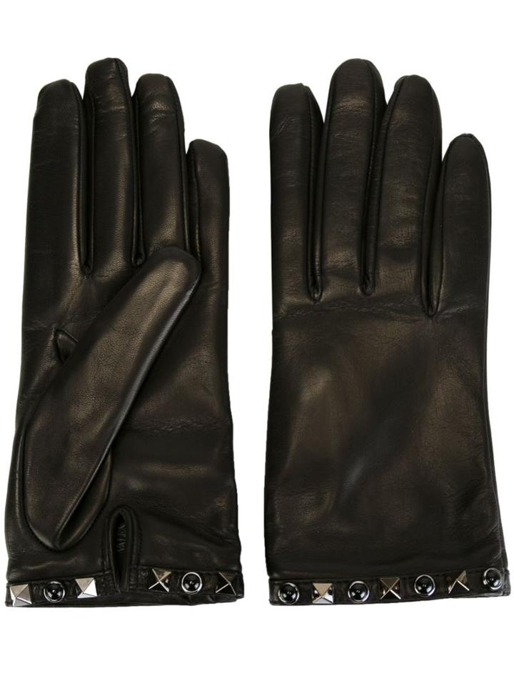 Valentino Garavani 'rockstud Rolling' Gloves